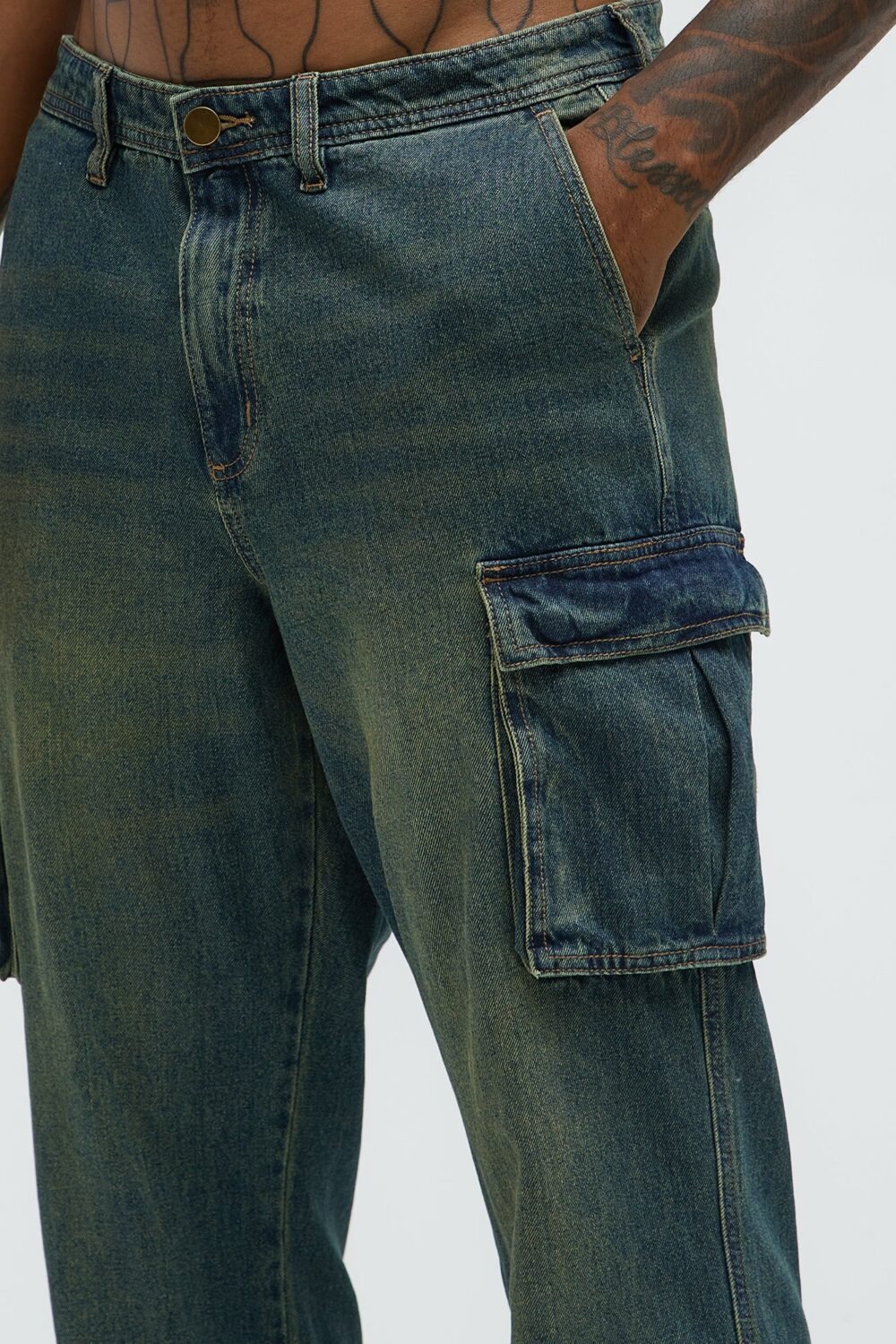 Tanner Straight Cargo Jeans - Image 2